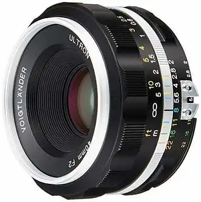 Voigtlander ULTRON 40mm F2 Aspherical SLIIS Silver For Nikon  • $459.80