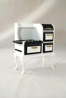 1920s Stove - Gas 1/12 Scale Wooden Dollhouse Miniature D6269 • $29.99