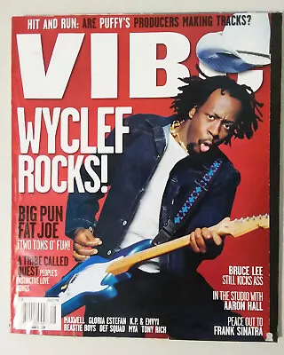 Vibe Magazine (Aug 1998) Lauryn Hill Wyclef Jean Bruce Lee Tribe Called Quest • $34.99