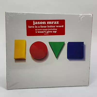 Jason Mraz - Love Is A Four Letter Word CD Album Digipak - New & Sealed • $9.94