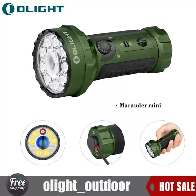 OLIGHT Marauder Mini 7000 Lumens Bright Flashlight 600M Beam Distance OD Green • $199.99