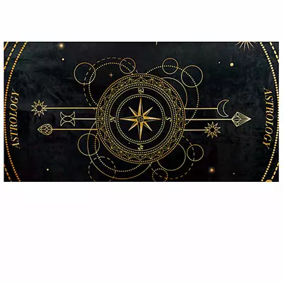 Altar Tarot Cloth Tablecloth Divination Wicca Chenille Tapestry Moon Astrology • $63.21