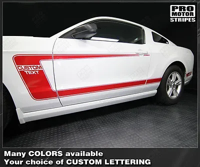 Ford Mustang 2005-2014 BOSS 302 Style Side C-Stripes Decals (Choose Color) • $64.40