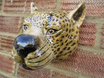 £26.95 • Buy Quail Ceramic Leopard   Wall Vase Planter New & Boxed
