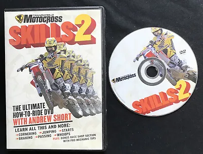 Transworld Motocross: Skills 2 With Andrew Short (DVD 2006) How To Ride Mxc • $4.99