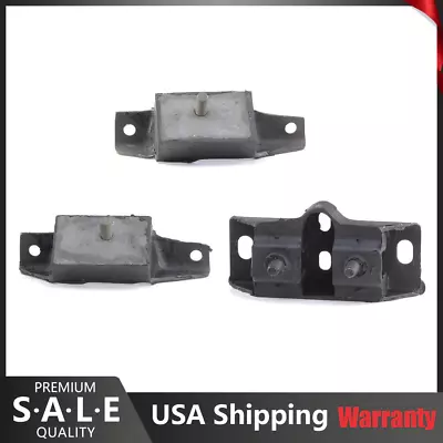 3 Motor & Transmission Mount Kit For Mustang 289 Engine 64-66 Before 3/1966 _SK • $61.09