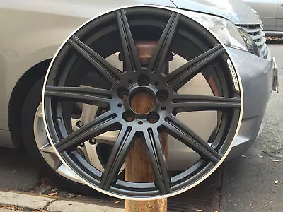 New 18  E63s Style Black Rims Wheels Fits Mercedes Benz Sl Class Set 4 • $818.99