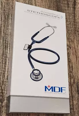 MDF Lightweight Stethoscope ~ Adult Sleek Grey Gray MDF747XP Acoustica Equipment • $19.94