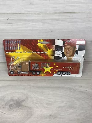 MSM - MICHAEL SCHUMACHER COLLECTION - F1 CHINA 2005 - DIECAST LORRY - Sealed • £6.50