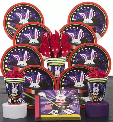 Magic Themed Boys Girls Birthday Party Decorations Tableware  • £4.81