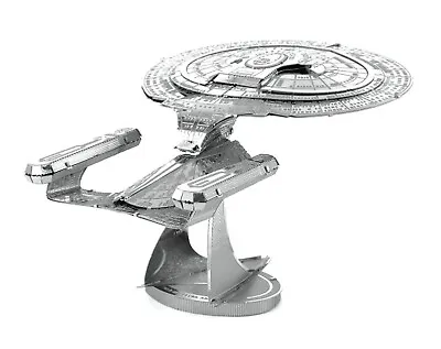 Metal Model USS Enterprise 3D Laser Cut Sheet Metal DIY Adult Hobby Gift Present • £9.75