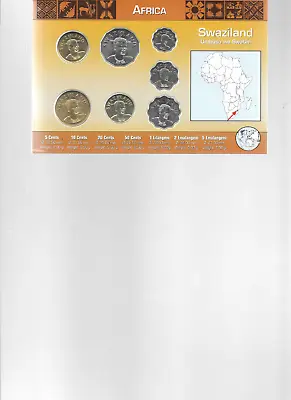 Swaziland Coin Set • $20.50