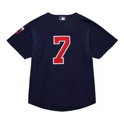 Minnesota Twins Joe Mauer #7 Mitchell & Ness Navy 2004 Authentic Mesh BP Jersey • $234.94