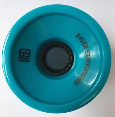 Z-FLEX Z-PRO Longboard Wheel 69MM TEAL BLUE Skateboard ZFLEX Wheels • $40.40