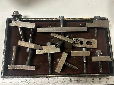 MACHINIST  LATHE MILL Mill  Machinist Lot Of Hold Down Blocks Clamps Straps • $9.99