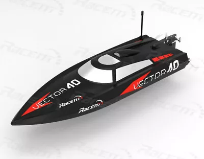 Vector 40(cm) 2.4Ghz Super High Speed Boat ABS Unibody PNP RC W/Water Cooler R/C • $16.50