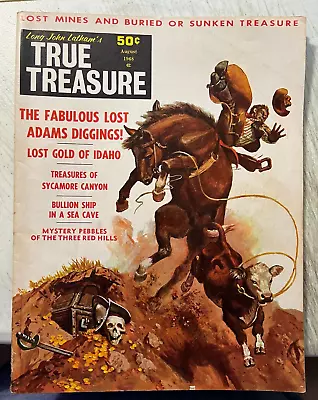 Long John Latham's True Treasure Magazine August 1968 Volume 2 # 5 Lost Mines ++ • $9.99