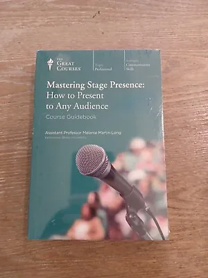 The Great Courses - Mastering Stage Presence - Dvd & Coursebook - New Sealed • $18.85