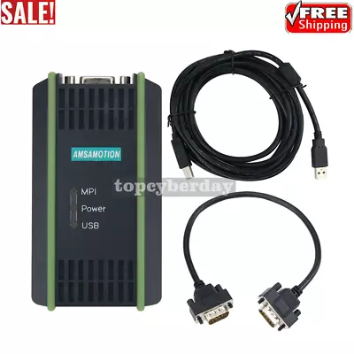 $52.69 • Buy PLC Programming Cable PC Adapter USB A2 For S7-300 1571 6GK1571-0BA00-0AA0 MPI