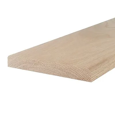 Solid White Oak Door Threshold 2-Round Edge 3.0m • £25.28