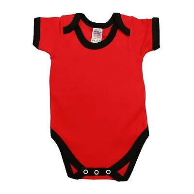 £4.99 • Buy Plain Baby Grow Blank Bodysuit Vest Short Sleeve BOYS GIRLS Christening Shower