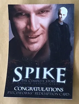 2005 Inkworks Spike The Complete Story James Marsters Redemption Cards EXPIRED • $1.95