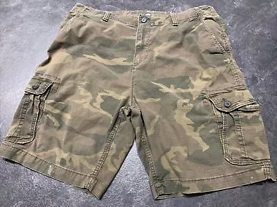 Old Navy Shorts Mens Size 40 Camo Cargo Ripstop Stained • $13.99