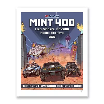 2022 Mint 400 Fine Art Print • $64.95