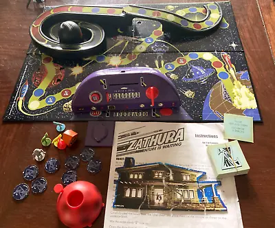 $15 • Buy Zathura Board Game Pressman Adventure Is Waiting 2005 All Piece But Not Working