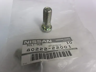 New Genuine Nissan Navara D21 & D22 Individual Front Wheel Stud Screw • $14.95