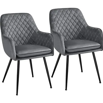 2pcs Kitchen Dining Chairs Mid Century Accent Chairs Reception Room Chair Home • $114.99