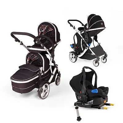 Kids Kargo Duellette Baby & Tot With Isofix Car Seat & Isofix Base Travel System • £639.99