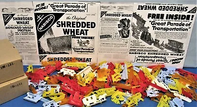 1950’s Shredded Wheat ~ Premium “Free Inside” Prize Toy Set ~ 144 Pieces • $23.85