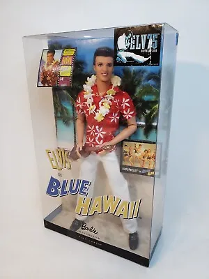 Elvis In Blue Hawaii Barbie Doll 2009 Pink Label Mattel R4509 Nrfb  • $97.37