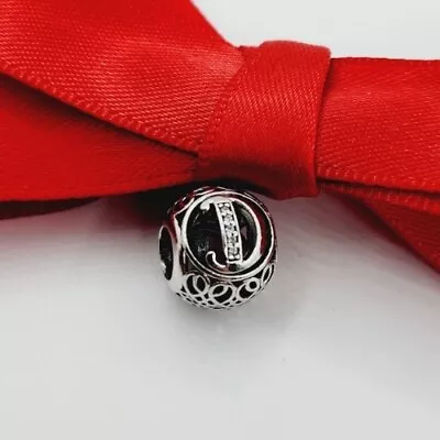 NEW Authentic Genuine PANDORA Vintage Letter D Openwork Charm - 791848CZ RETIRED • $52.55