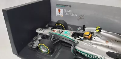 1/18 Minichamps Mercedes AMG Petronas W04 Hamilton China GP 2013 With FREE GIFT • $278.90