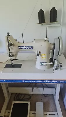 SMA K6 Industrial Sewing Machine Walking Foot   Swing Away Binder Large Bobbin  • $500