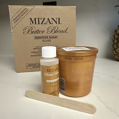 MIZANI Butter Blend Sensitive Scalp Relaxer Rhelaxer 1 Application KIT ORIGINAL • $8