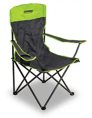 Quest Autograph Festival Folding Chair Black & Green • £16.99