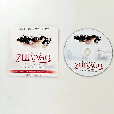 Anthony Warlow Doctor Zhivago A New Musical Australian Tour Promo CD • $18.95