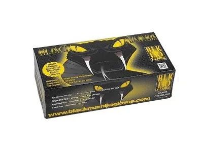 $30.64 • Buy Gloves Nitrile Black BlackMamba - Size XXL - Box Of 100