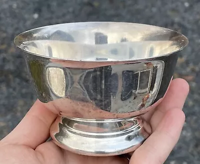 Vintage Mid-Century Modern Silver Plated FIFTH AVENUE SILVER CO Taunton MA Bowl • $12