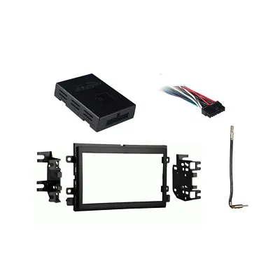 Fits Ford Mustang 2005-2006 Double DIN Stereo Harness Radio Install Dash Kit • $26.99