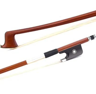 E.Sartory Copy Pro Master Pernambuco Viola Bow Ebony Parisan Eye Silver Fast 69g • $302.98