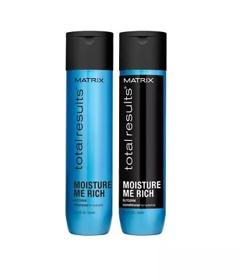 Matrix Total Results Moisture Me Rich Shampoo And Conditioner Duo 10.1oz 10.1 • $32.24