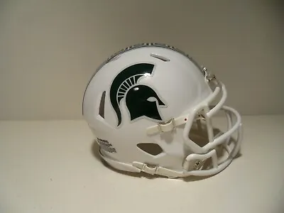 Custom 2023 White Alternate Michigan State Spartans  Mini Helmet • $32.95