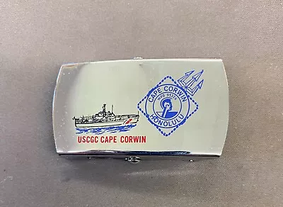 USCGC USS Cape Corwin Belt Buckle • $28