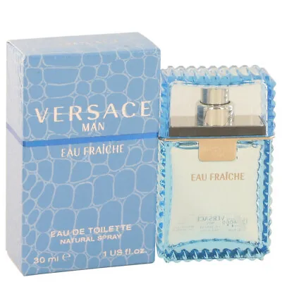 Versace Man By Versace 1 Oz 30 Ml Eau Fraiche EDT Spray  For Men • $45.95