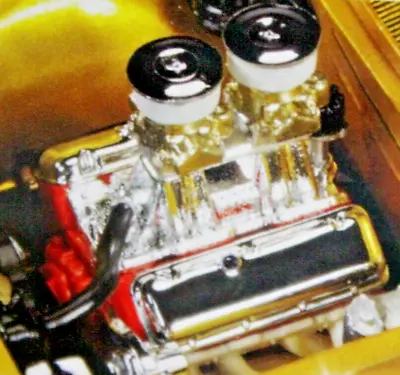 Model1/25  Pro Street  Engine (396 With 2 (4) Barrell Carbs) Very Detailed • $9.75