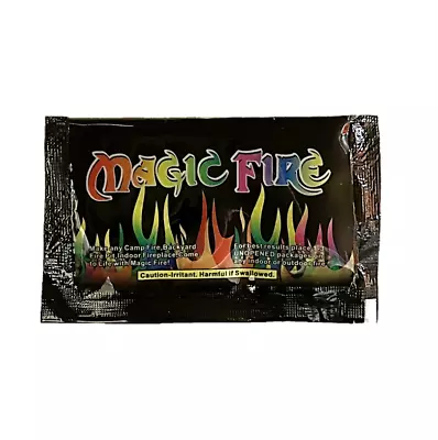 Campfire Color Changing Flames Magic Fire Colorant - 24 Packs • $15.99